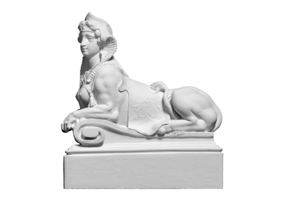 Stone Sphinx Ancient Statue 3d model Stone Sphinx Ancient Statue 3d model