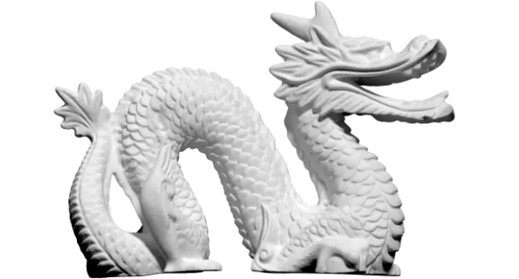 Chinese Ancient Dragon Statue 3d model Chinese Ancient Dragon Statue 3d model