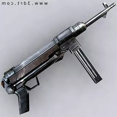 Ww2 Weapon Set 3d model Ww2 Weapon Set 3d model