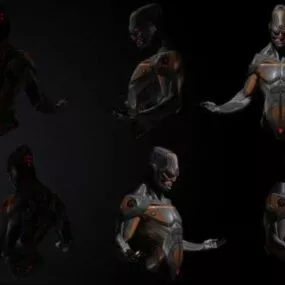 Iron Robot 3d model
