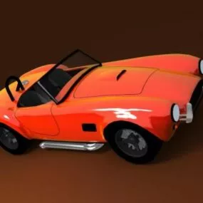 Modern Convertible Sports Car 3d model