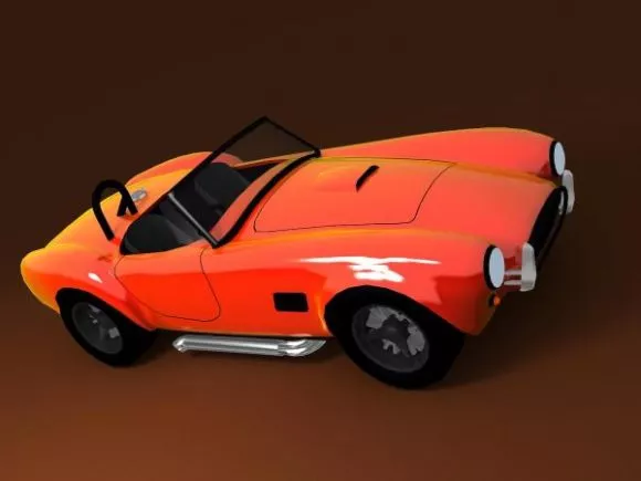 Hovercar Concept 3d model
