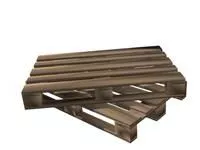 Old Wooden Pallet 3d model