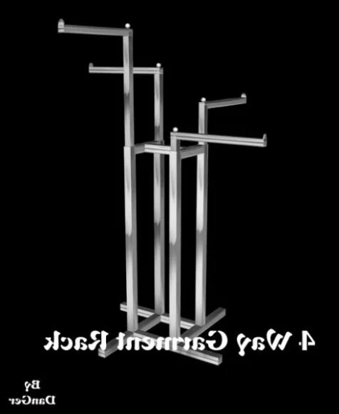 Ash Wood Rack Shelf 3d model