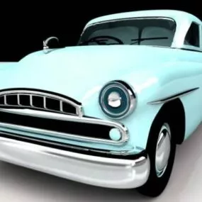 Dodge Vintage Car 3d model