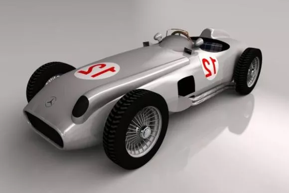 Sedan Car Laguna 3d model