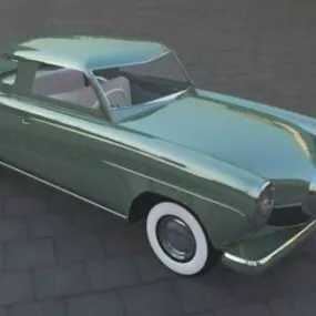 Vintage Car Studebaker 3d model