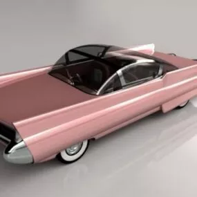 Vintage Car Ford Latosca 3d model