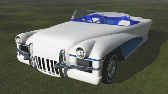 Car Mini Size Concept 3d model