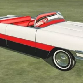 Convertible Car Packard Carrabean 3d model