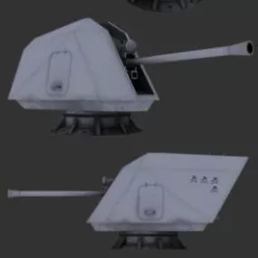 Military Gun Mk110 57mm 3d model