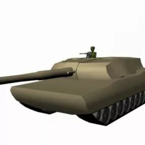 Abrams Main Battle Tank 3d model