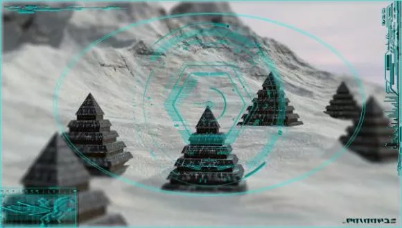 Snow Mountain With Pine Tree 3d model Snow Mountain With Pine Tree 3d model