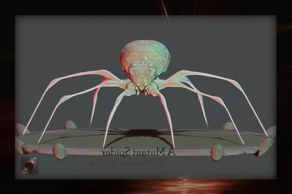 Mutant Spider Animal 3d model Mutant Spider Animal 3d model