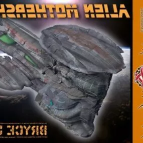 Alien Mothership Spacecraft 3d model