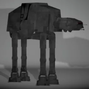 Mech Walker Futuristic Robot 3d model