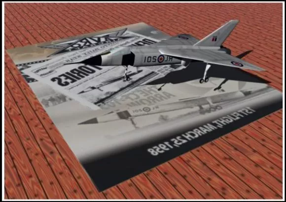 Small Airplane Vehicle With Propeller 3d model