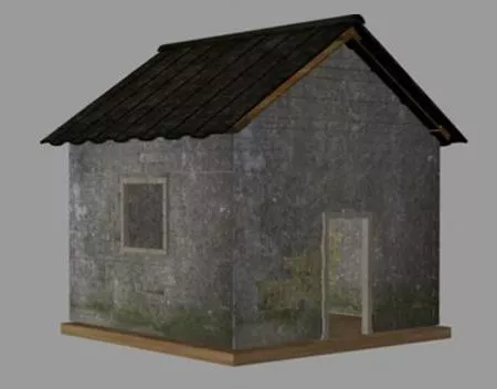 Treehouse With Landscape 3d model