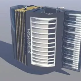 Accordion Piano Instrument 3d model
