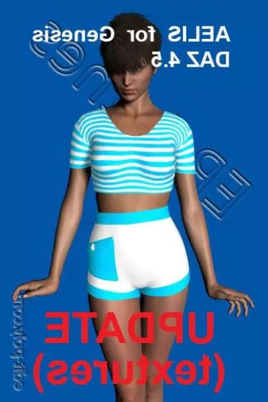 Sexy Anime Girl Character 3d model