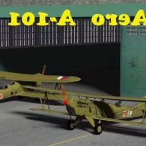 Aero Fighter Aircraft 3d model