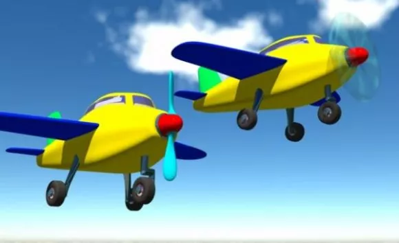 Dragonfly Aircraft Concept 3d model