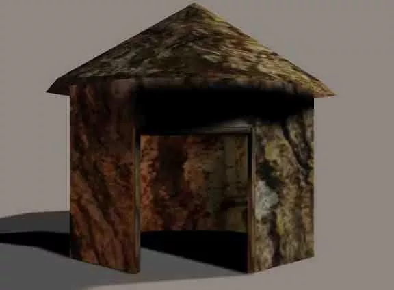 Chapel House Building 3d model
