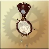 Antique Air Barometer 3d model