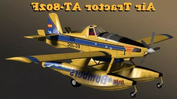 Transport Aircraft Ch21 Shawnee 3d model