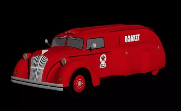 Cartoon Fallout Car Vehicle 3d model