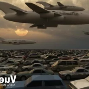 Airport Landing 3d model
