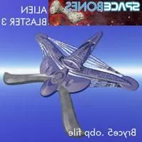 Tie Bomber Spaceship 3d model