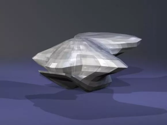 Neo Spaceship 3d model