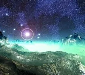 Fantasy Landscape Scene 3d model