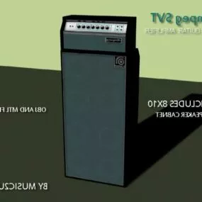 Bass Amplifier Device 3d model
