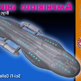 Amphibious Spaceship 3d model