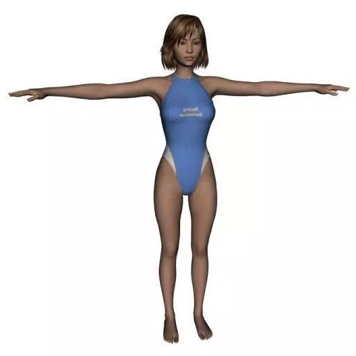 Adam Hero Cartoon Character 3d model