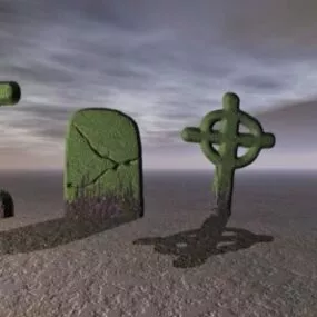 Old Grave 3d model