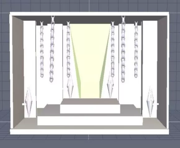Dungeon Bedroom Furniture 3d model Dungeon Bedroom Furniture 3d model