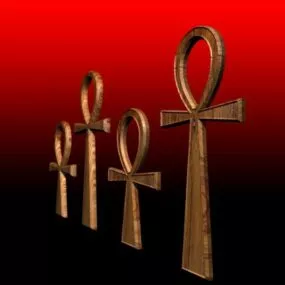 Cross Shape Set 3d model