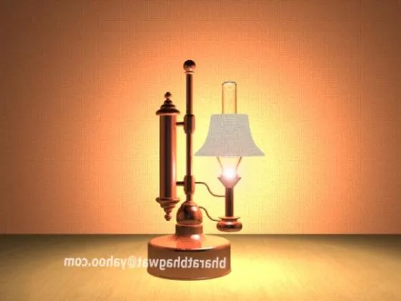 Tall Candlestick With Stand 3d model