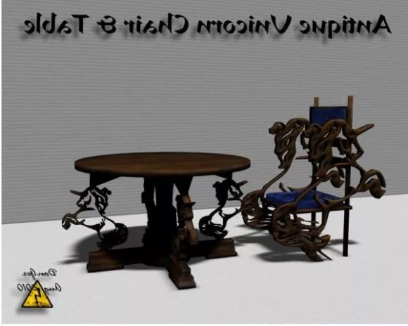 Coffee Chair Steel Frame With Round Seat 3d model