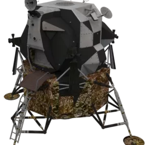 Apollo Lunar Spacecraft 3d model