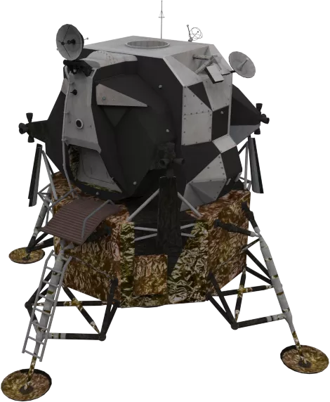Apollo Lunar Spacecraft 3d model Apollo Lunar Spacecraft 3d model