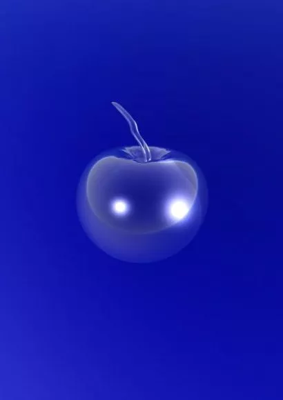 Glass Apple Fruit 3d model Glass Apple Fruit 3d model