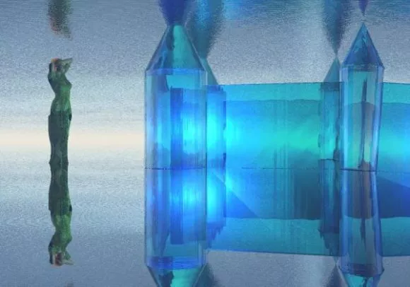 Fantasy Transparent Castle 3d model Fantasy Transparent Castle 3d model