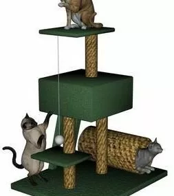 Playground Equipment For Animal 3d model