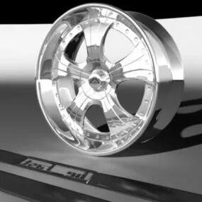Arc Wheel Car 3d model