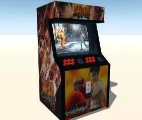 Rustic Arcade Box 3d model
