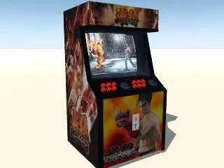 Space Invaders Game Equipment 3d model